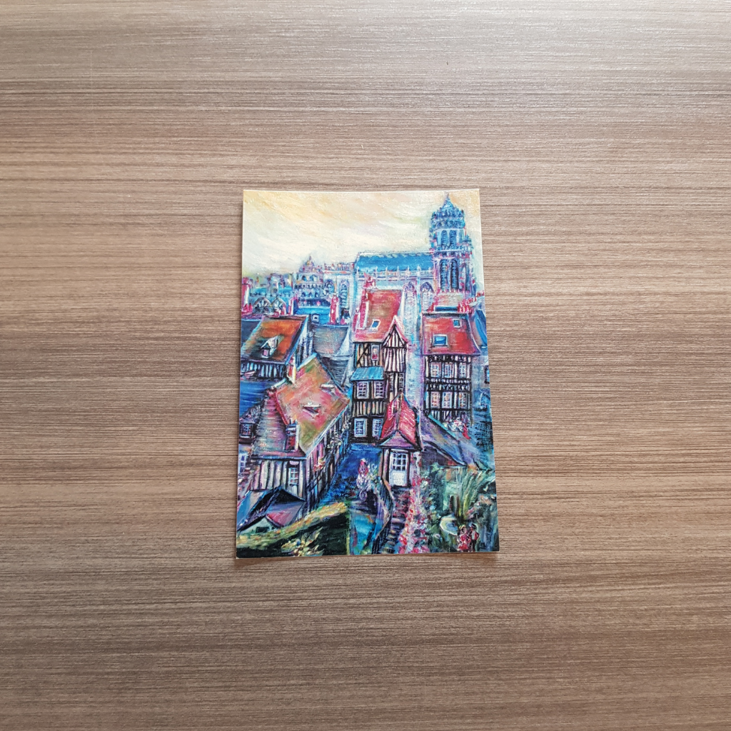 Carte postale Lin Qiu