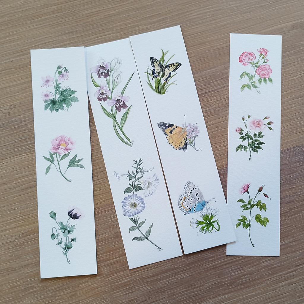 Marque-page aquarelle